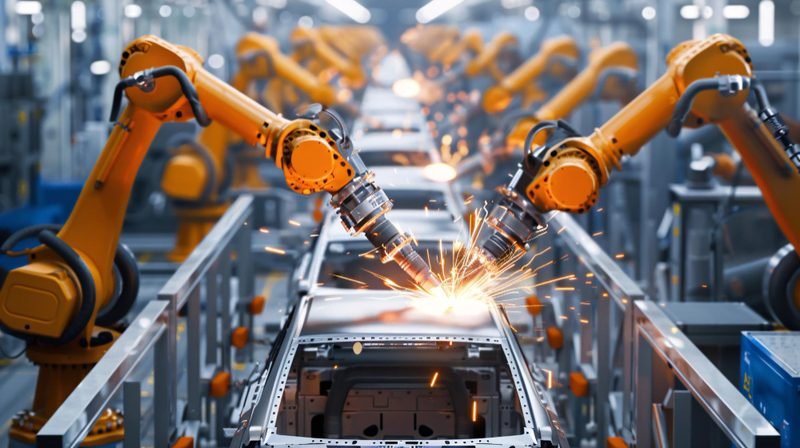 Factory production line